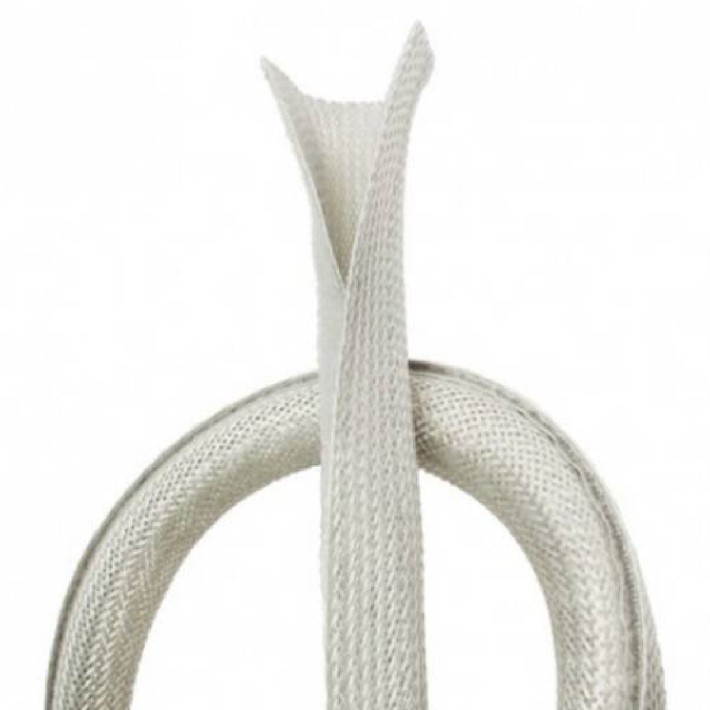 Guaina Avvolgicavi - con Chiusura Velcro - Diametro 32 mm - Lunghezza 1,8 m - Bianco
