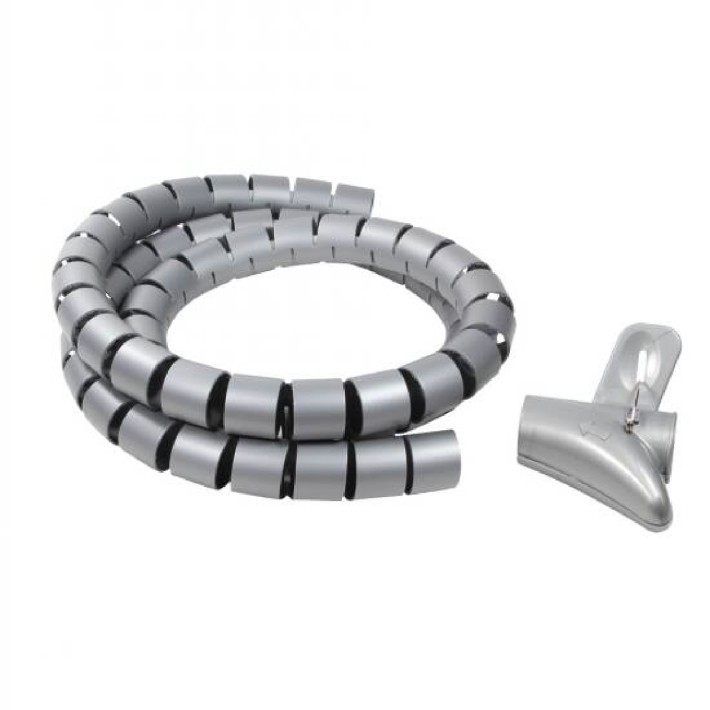 Kit Canalina per Cavi - Diametro 28 mm - Lunghezza 1,5 m - con Inseritore