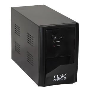 Ups Line Interactive - 1200 VA - 720 W - Uscita PWM - 4 Prese - con Cavo Spina Italiana Incluso