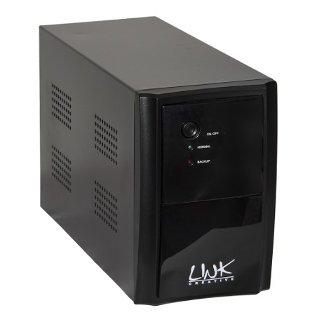 Ups Line Interactive - 1200 VA - 720 W - Uscita PWM - 4 Prese - con Cavo Spina Italiana Incluso