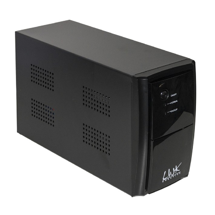 Ups Line Interactive - 1500 VA - 900 W - Uscita PWM - 4 Prese - con Cavo Spina Italiana Incluso
