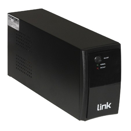 Ups Line Interactive - 650 VA - 390 W - Uscita PWM - 2 Prese - con Cavo Spina Italiana Incluso