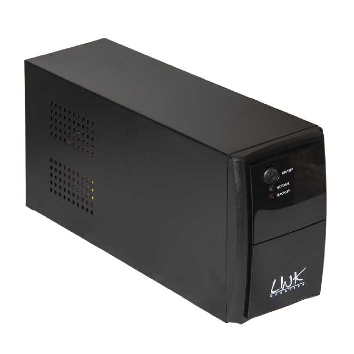 Ups Line Interactive - 800 VA - 480 W - Uscita PWM - 2 Prese - con Cavo Spina Italiana Incluso