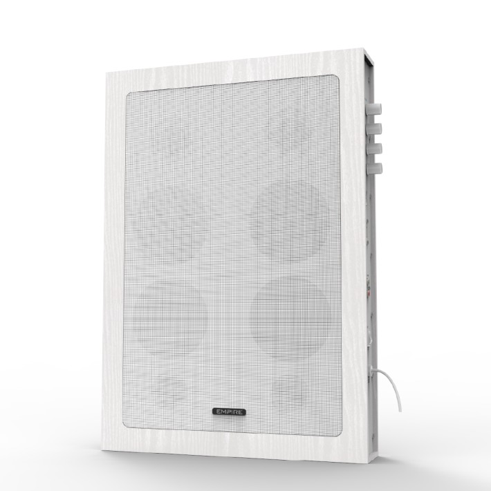 Sistema Audio Quadro Mic - con Ingresso Mic - Bianco