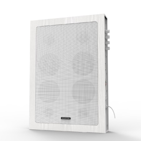 Sistema Audio Quadro Mic - con Ingresso Mic - Bianco