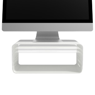 Rialzo Bento per Monitor Regolabile Modello 120 – Colore Bianco 2