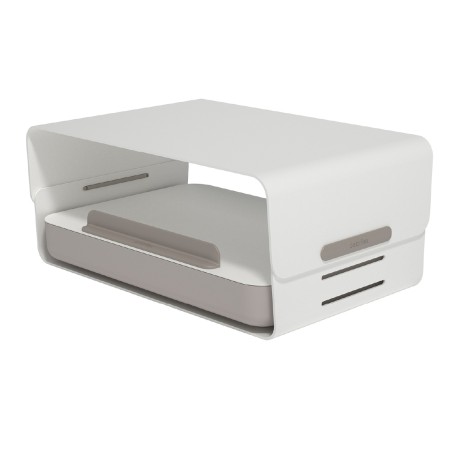 Set Ergonomico Bento per Scrivania Modello 220 – Colore Bianco