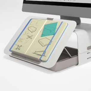Set Ergonomico Bento per Scrivania Modello 220 – Colore Bianco 2