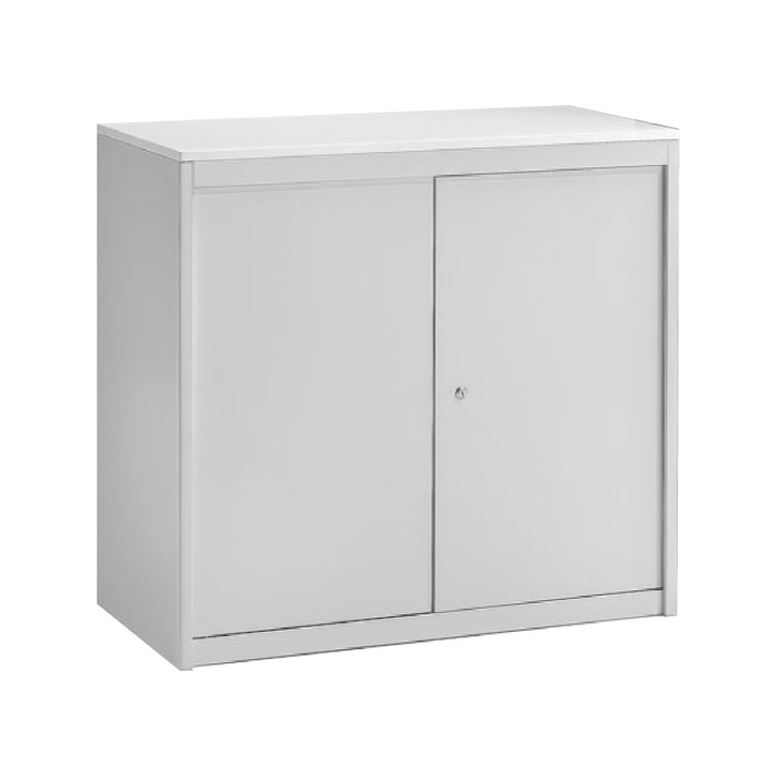 Armadio Metallico Basso con Serratura - Dimensioni 100 x 45 x 90 cm