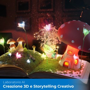 Laboratorio AI Creazione 3D e Storytelling creativo Refitdev (configurazione NEXUS AI)