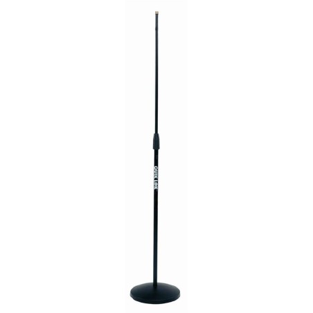 Asta per Microfono da Palco - A/399 BK Serie 300 - Dritta con Base Tonda -  Nero