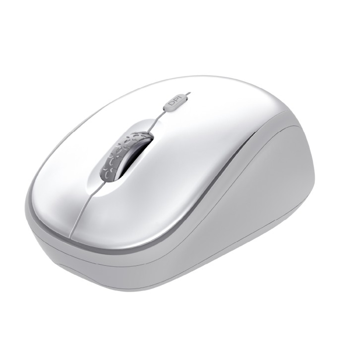 Kit Tastiera IT e Mouse - Trust Ody II - Silent Wireless - Bianco