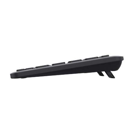 Tastiera IT - Trust Lyra - Compatta Multi-device Wireless - Nero