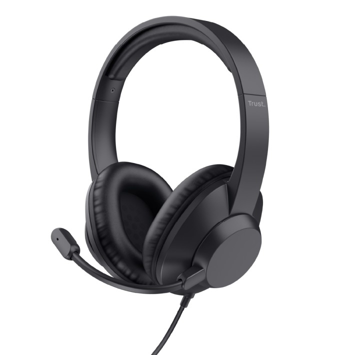 Cuffie Over-Ear - Trust Ayda Max - ENC Wired - con Microfono