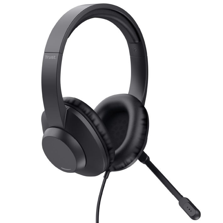Cuffie Over-Ear - Trust Ayda Max - ENC Wired - con Microfono