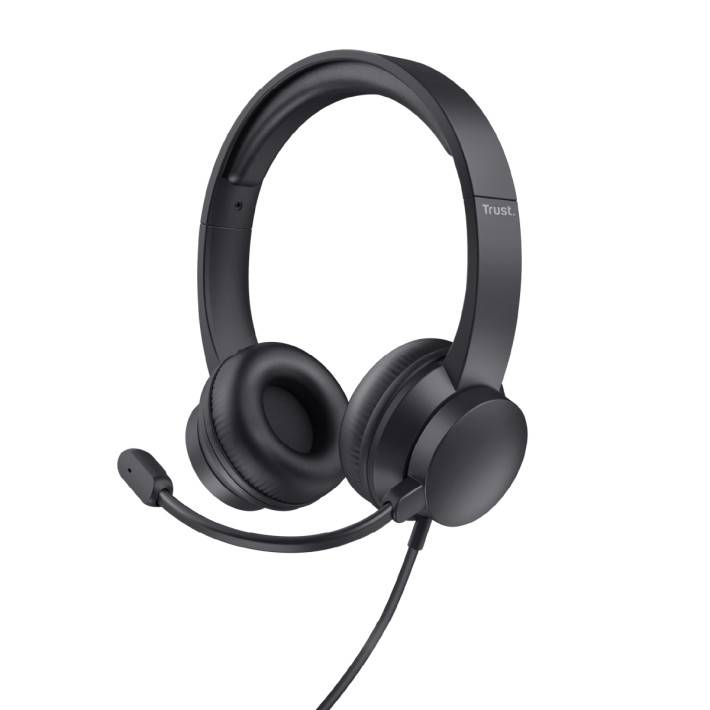 Cuffie On-Ear - Trust Ayda - ENC Wired - con Microfono