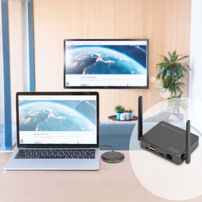 Sistema di Presentazione Wireless - per Notebook, Tablet e Smartphone