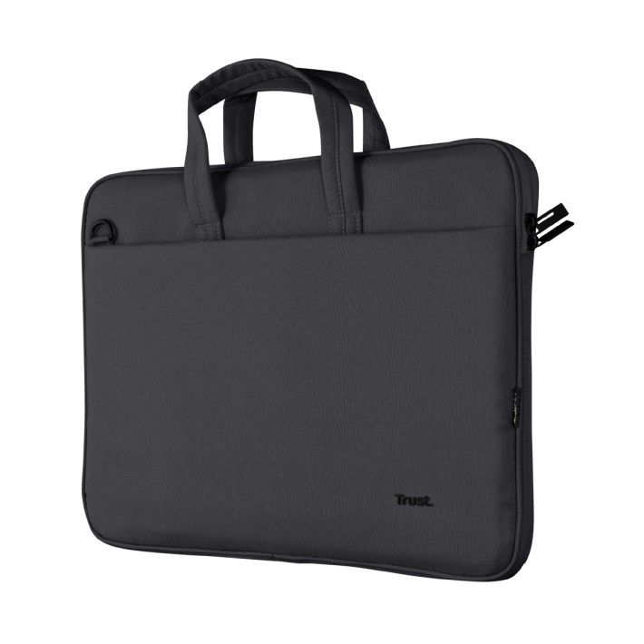 Borsa Sottile Eco 16" - Trust Bologna -  per Laptop - Nero