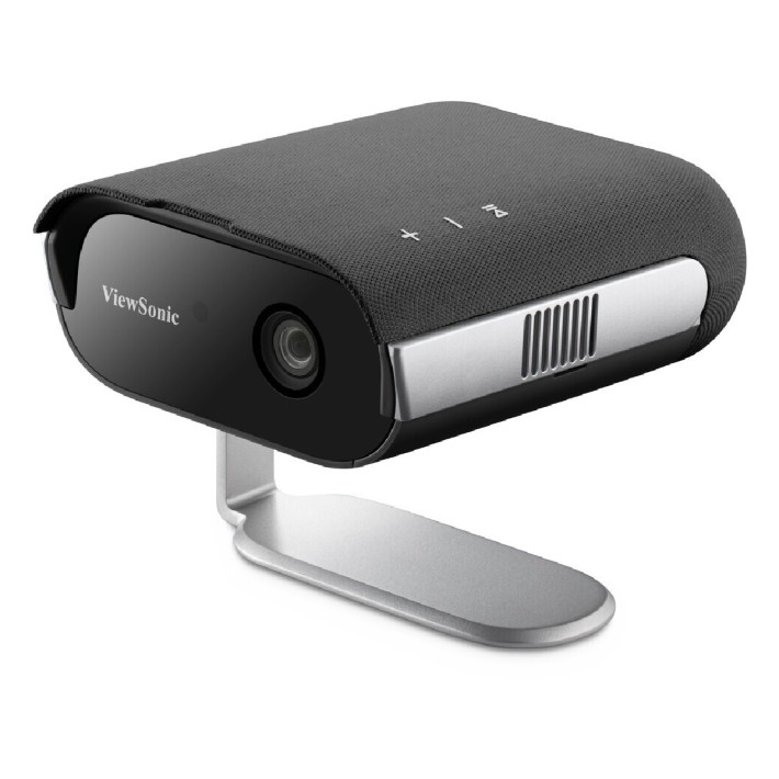 Proiettore Portatile Led Multimediale - Viewsonic M1E Max - con Batteria Integrata e Supporto Intelligente 3 in 1 - Nero