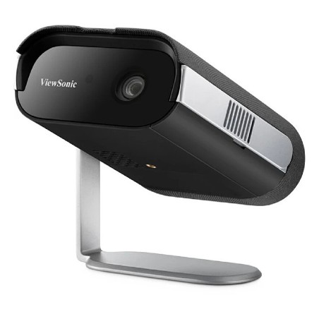Proiettore Ultraportatile Led Multimediale - Viewsonic M1S - con Batteria Integrata e Supporto Intelligente 3 in 1 - Nero