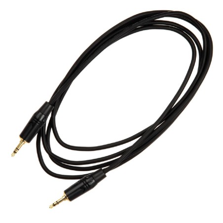 Cavo Adattatore Audio - Quik Lok Just J35J35 1 - Mini Jack Stereo/ Mini Jack Stereo - 1 m - Nero