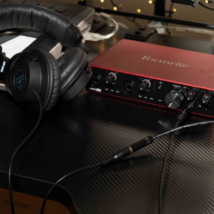 Cavo Adattatore Audio - Quik Lok Just J35J35F 2 - Mini Jack Stereo / Presa Mini Jack Stereo - 2 m - Nero
