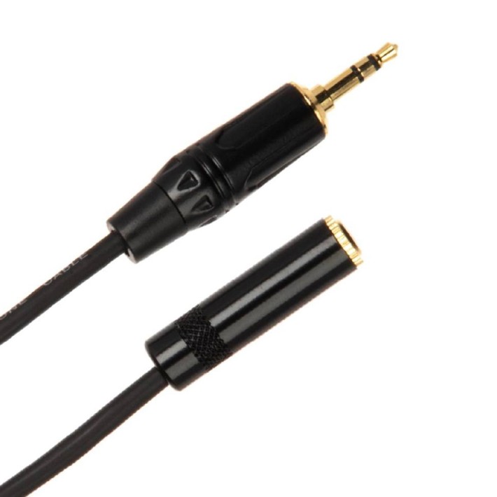 Cavo Adattatore Audio - Quik Lok Just J35J35F 3 - Mini Jack Stereo / Presa Mini Jack Stereo - 3 m - Nero