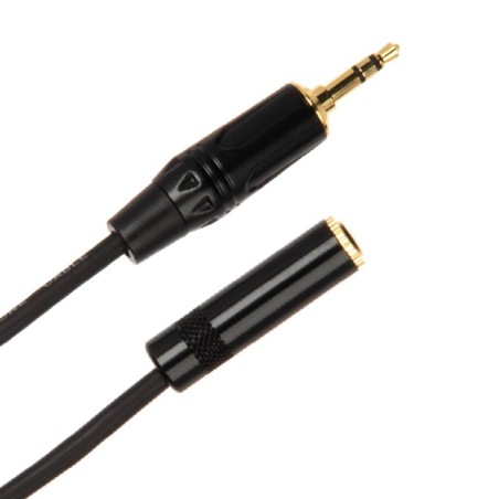 Cavo Adattatore Audio - Quik Lok Just J35J35F 5 - Mini Jack Stereo / Presa Mini Jack Stereo - 5 m - Nero
