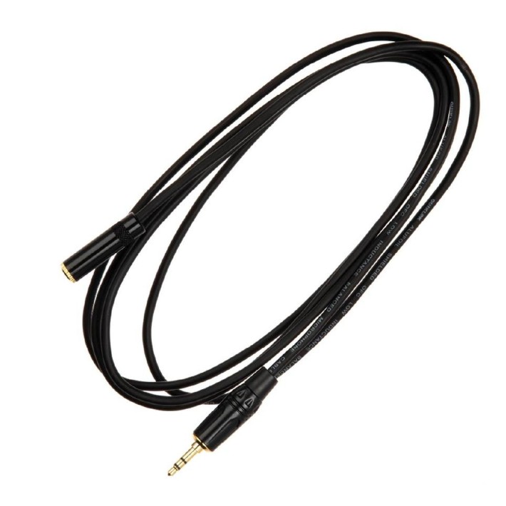 Cavo Adattatore Audio - Quik Lok Just J35J35F 5 - Mini Jack Stereo / Presa Mini Jack Stereo - 5 m - Nero