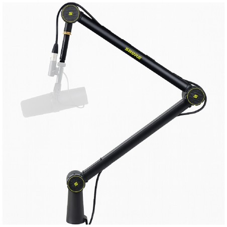 Asta da Tavolo - Shure by Gator BROADCAST1 - con Braccio Articolato - Nero