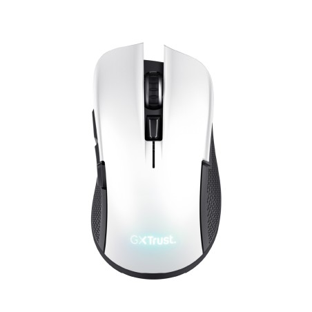 Mouse Wireless Gaming - Trust GXT 923W Ybar - con Illuminazione LED RGB - Bianco/Nero