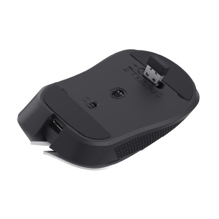Mouse Wireless Gaming - Trust GXT 923W Ybar - con Illuminazione LED RGB - Bianco/Nero