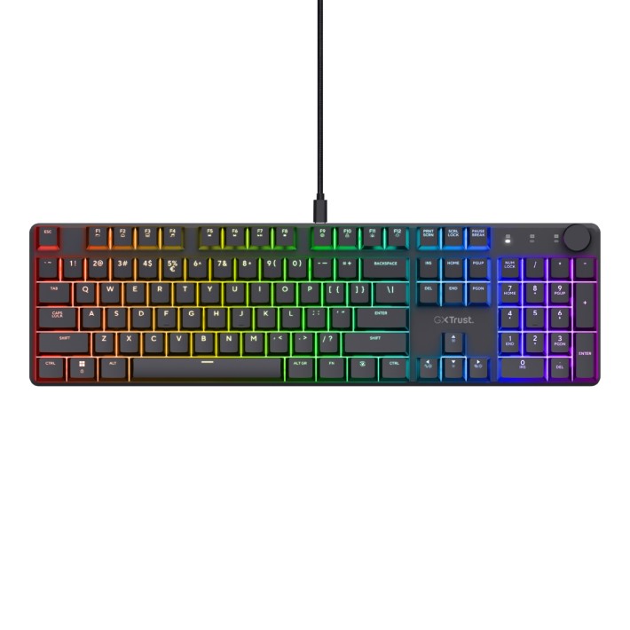 Tastiera Gaming Wired - Trust GXT 866 Torix - Meccanica Retroilluminata