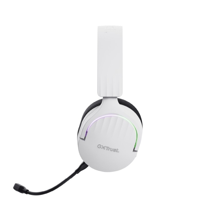 Cuffie Over-Ear Gaming - Trust GXT 491W Fayzo - Wireless Bluetooth - con Microfono - Bianco