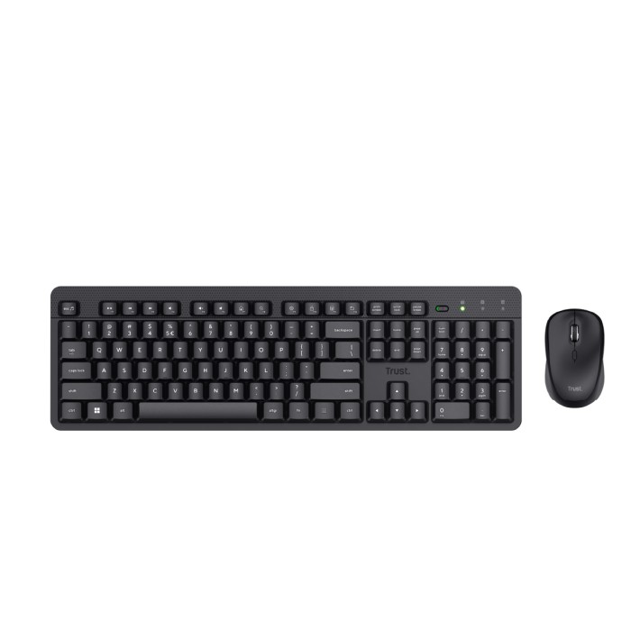 Kit Tastiera IT e Mouse - Trust Ody II - Silent Wireless - Nero