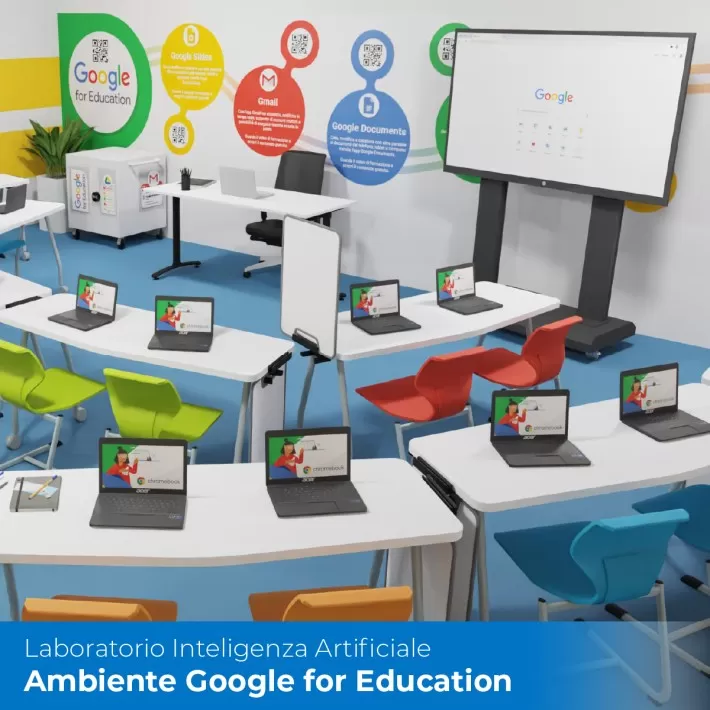 Laboratorio di Intelligenza Artificiale in ambiente Google for Education
