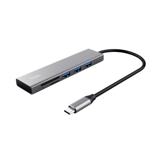 Trust Halyx USB 3.2 Gen 1 (3.1 Gen 1) Type-C 104 Mbit/s Alluminio