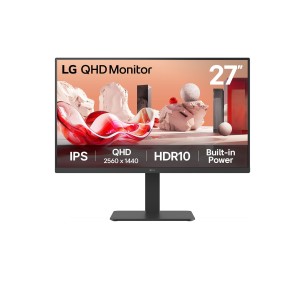 LG 27BA54QB-B Monitor PC 68,6 cm (27") 2560 x 1440 Pixel Quad HD LCD Nero