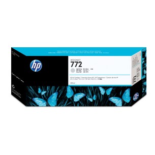 HP Cartuccia inchiostro grigio chiaro DesignJet 772, 300 ml