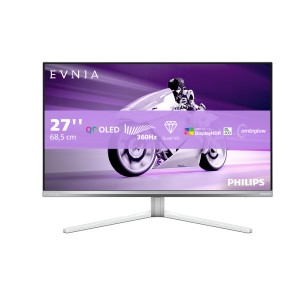 Philips Evnia 8000 27M2N8500/00 Monitor PC 67,3 cm (26.5") 2560 x 1440 Pixel Quad HD QD-OLED Bianco