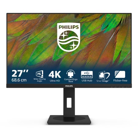 Philips Serie 3000 27B1N3800/00 Monitor PC 68,6 cm (27") 3840 x 2160 Pixel 4K Ultra HD LCD Nero