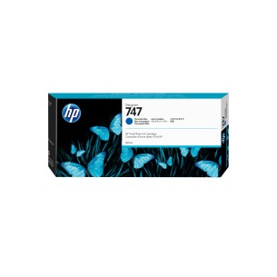 HP Cartuccia di inchiostro blu cromatico 747 DesignJet da 300 ml
