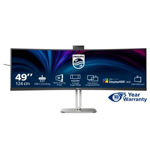 Philips Serie 5000 49B2U5900CH/00 Monitor PC 124 cm (48.8") 5120 x 1440 Pixel Dual QHD LCD Nero