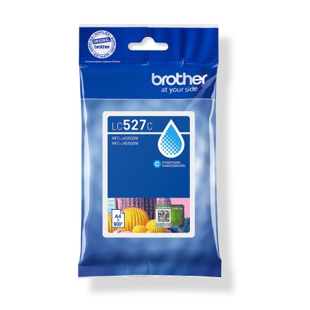 Brother LC527C cartuccia d'inchiostro 1 pz Originale Ciano