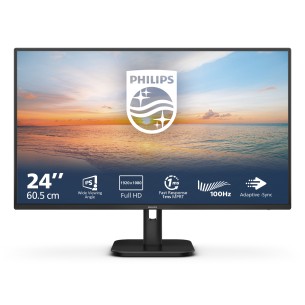 Monitor Philips 23,8'' Multimediale - Risoluzione Full Hd - Hdmi e Vga
