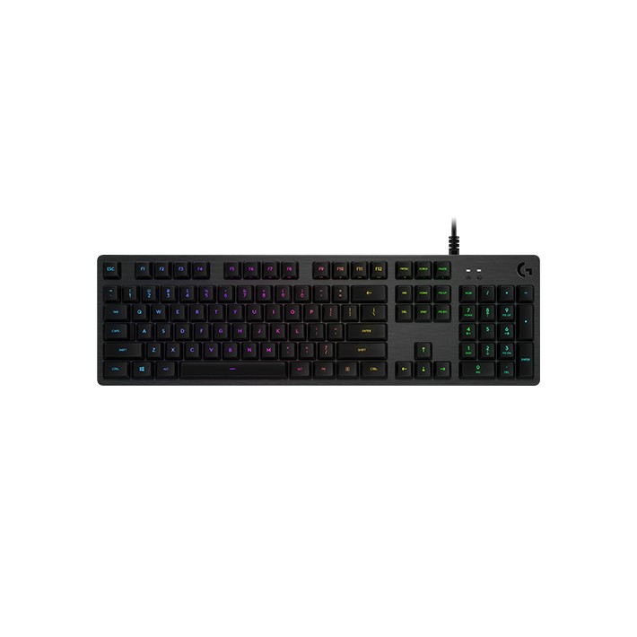Logitech G 920-009343 tastiera Gaming USB QWERTY Italiano Carbonio