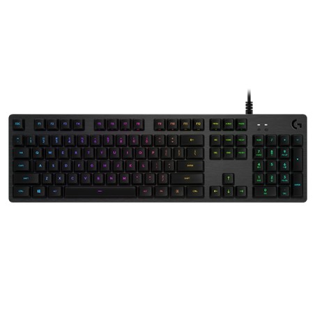 Logitech G 920-009343 tastiera Gaming USB QWERTY Italiano Carbonio