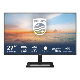 Philips Serie 1000 27E1N1600AE/00 Monitor PC 68,6 cm (27") 2560 x 1440 Pixel Quad HD LCD Nero