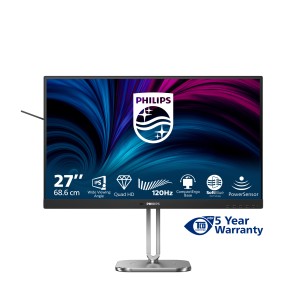 Philips Serie 4000 27B2N4500/00 Monitor PC 68,6 cm (27") 2560 x 1440 Pixel Quad HD LCD Grigio