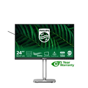 Philips Serie 5000 24B2G5301/00 Monitor PC 60,5 cm (23.8") 1920 x 1080 Pixel Full HD LCD Nero